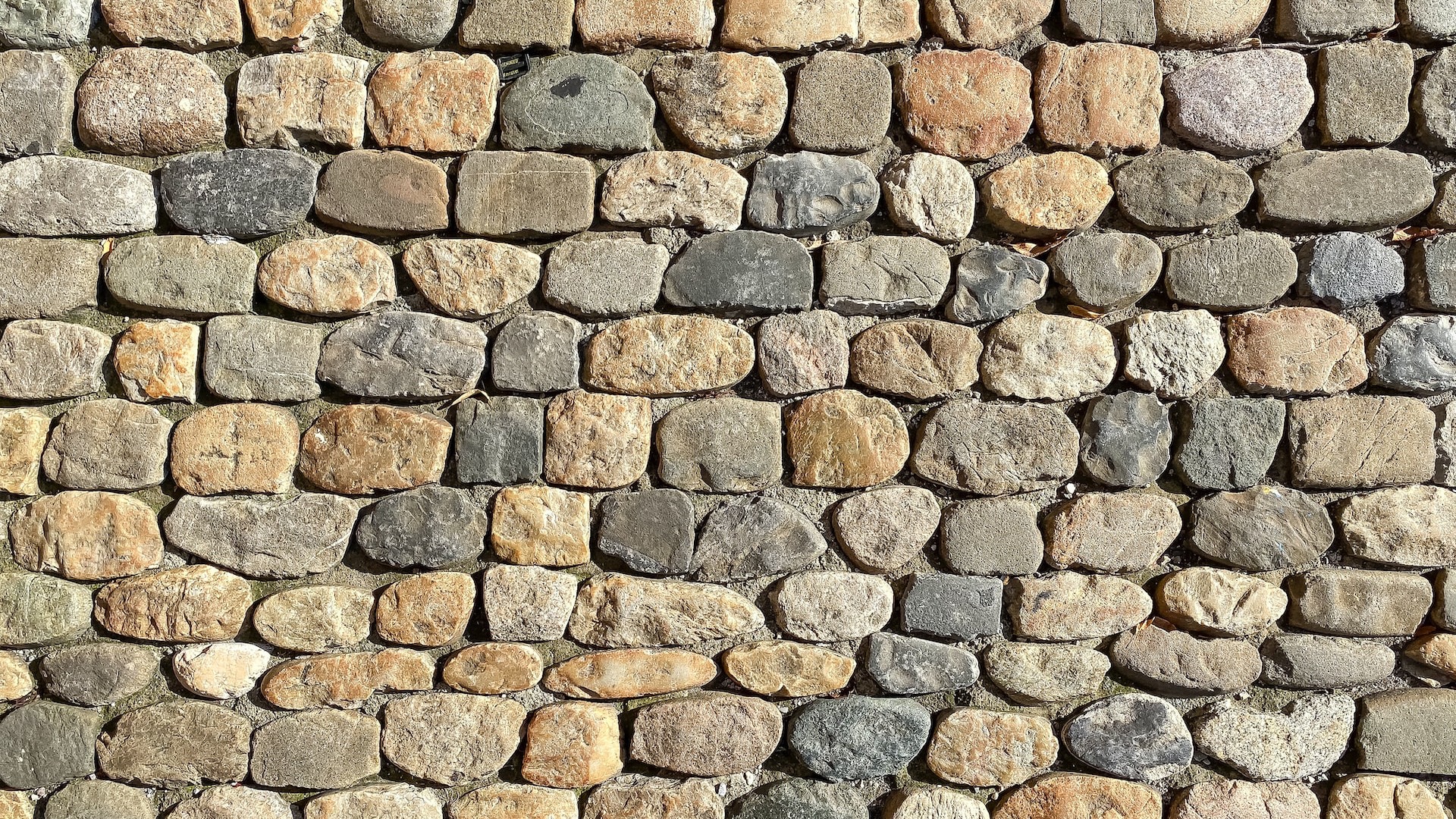 brown and black brick wall